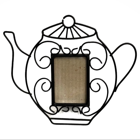 3/$10 Arister Gifts Picture Frame 3.5”x2.5” Teapot - Picture 2 of 7
